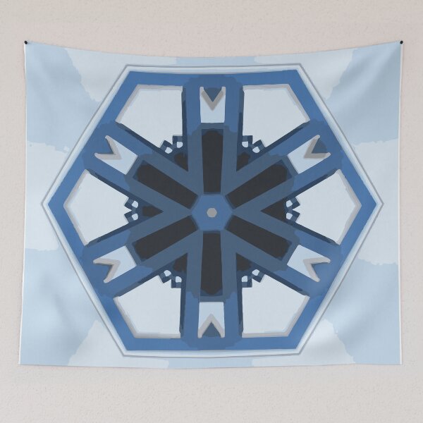 Item preview, Fractal de caleidoscopio de geometría sagrada natural designed and sold by SacredJoyometry.