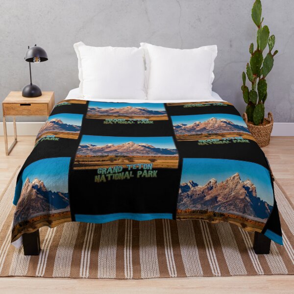 Item preview, Wyoming State Outline (Grand Teton National Park) designed and sold by gorff.
