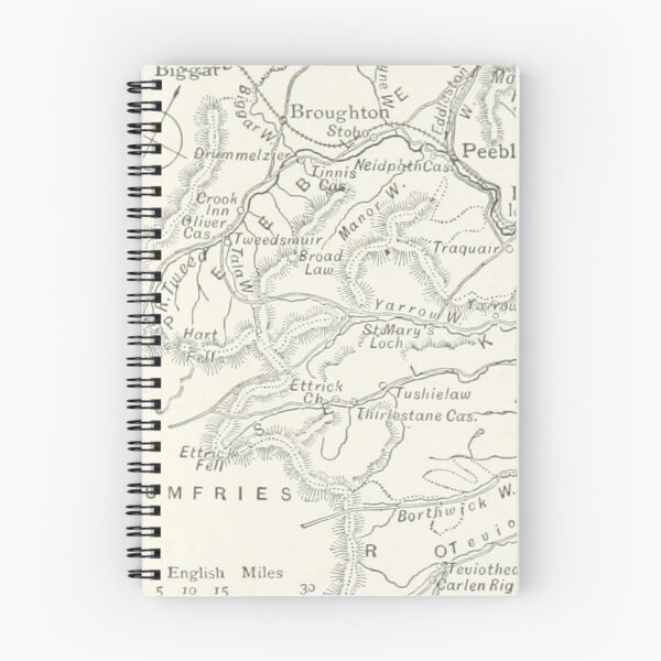 Item preview, The Course of The River Tweed, 1891 | (Western Scottish Borders) designed and sold by yourscotborders.