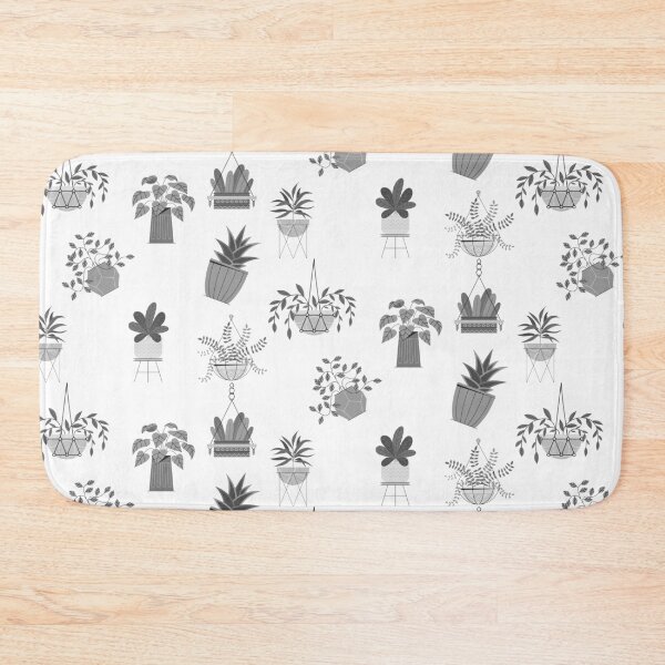 Item preview, Black and white plant artwork designed and sold by FADIS.