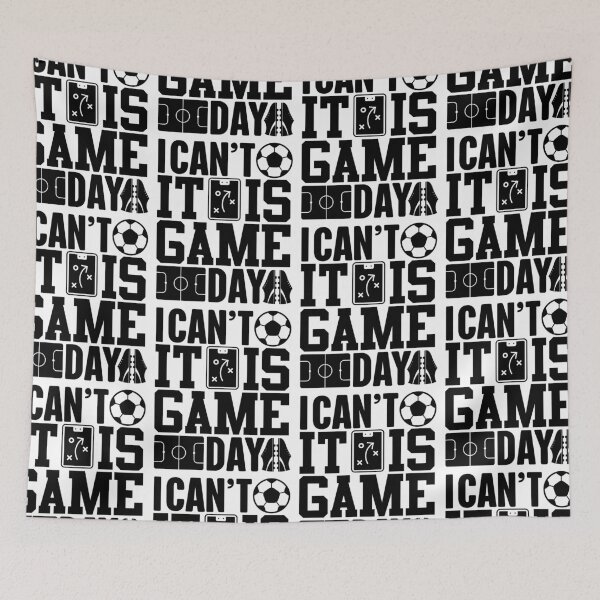 Item preview, I Can't It's Game Day | Soccer Fan designed and sold by GravitiTees.