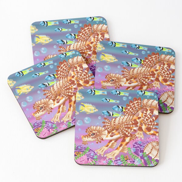 Item preview, Koi dragon swimming  designed and sold by KatyChristoff.