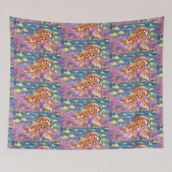 Item preview, Koi dragon swimming  designed and sold by KatyChristoff.