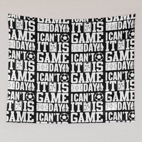 Item preview, I Can't It's Game Day | Soccer Finals designed and sold by GravitiTees.
