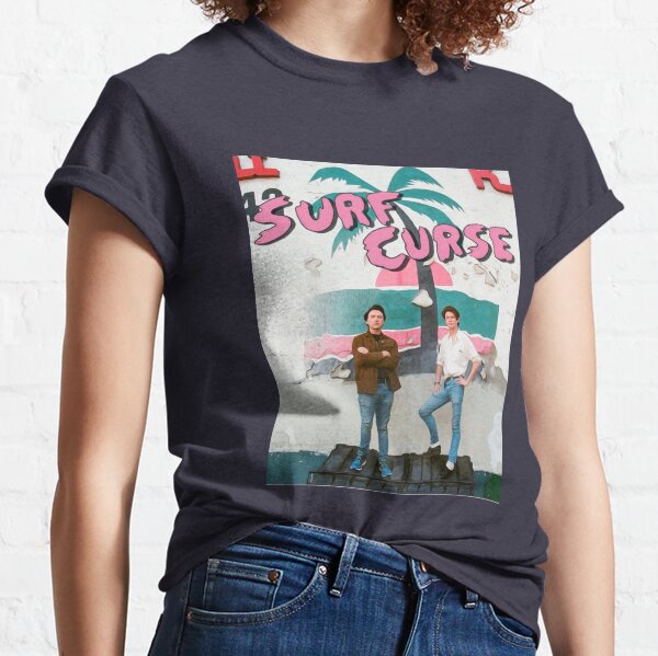 Surf curse oil painting design Classic T-Shirt