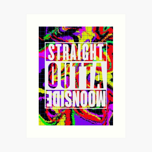 Item preview, Straight outta moonside designed and sold by Angelo Harvey.