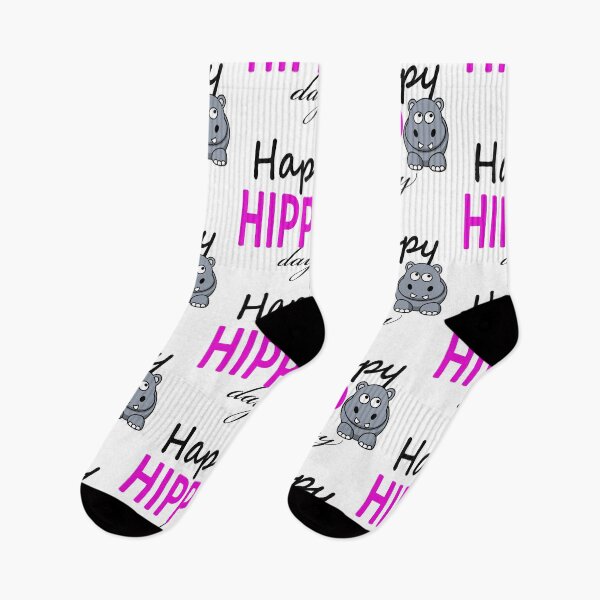 Item preview, Happy Hippo Day designed and sold by Mrspink16.