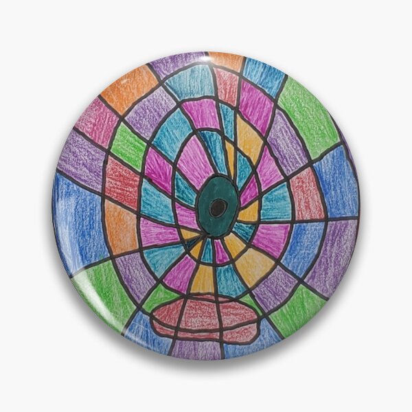 Item preview, Rose Window Face designed and sold by MikeColeArt.