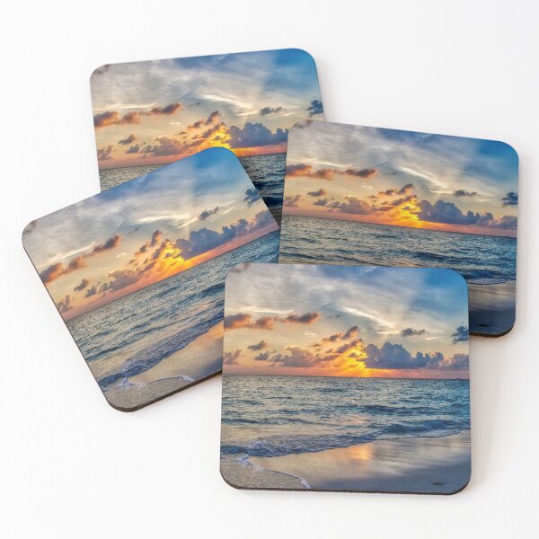 Item preview, Beach side sunset blue  designed and sold by August-E.