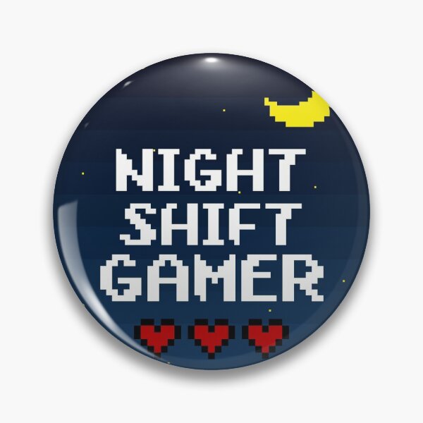 Item preview, NightShift Gamer designed and sold by Masayakana.