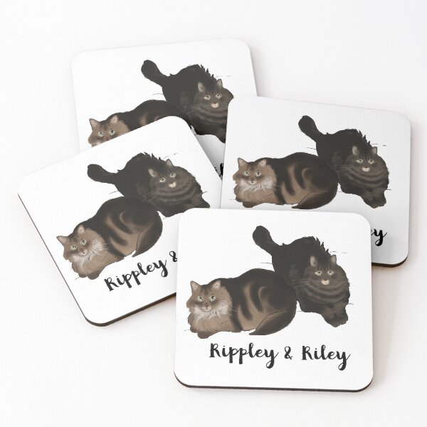 Item preview, Rippley & Riley designed and sold by Furkid Studio.