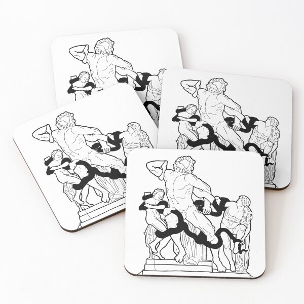 Item preview, Outline - Sculpture Laocoon and his sons designed and sold by JohanneD.
