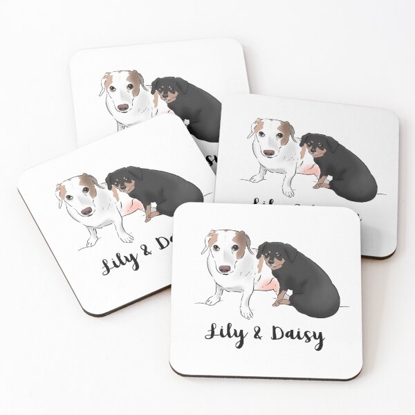 Item preview, Lily & Daisy designed and sold by Furkid Studio.