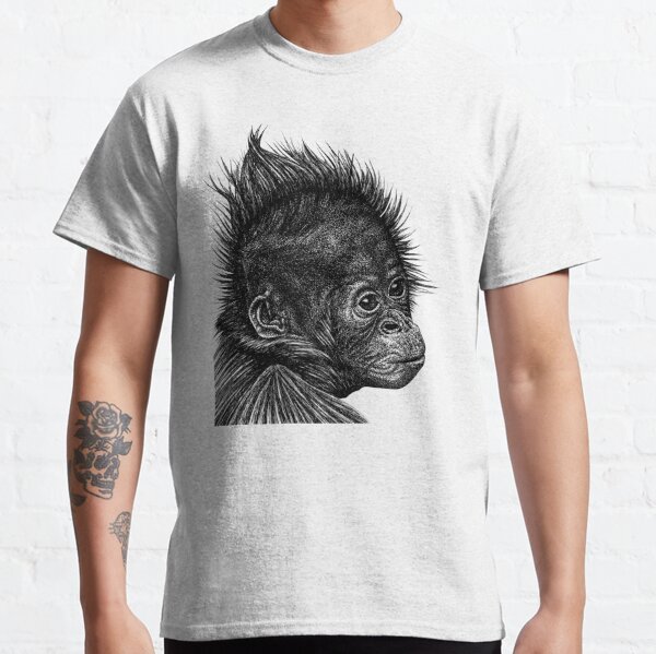  Milo - The Borneo Baby Orangutan T-Shirt : Clothing