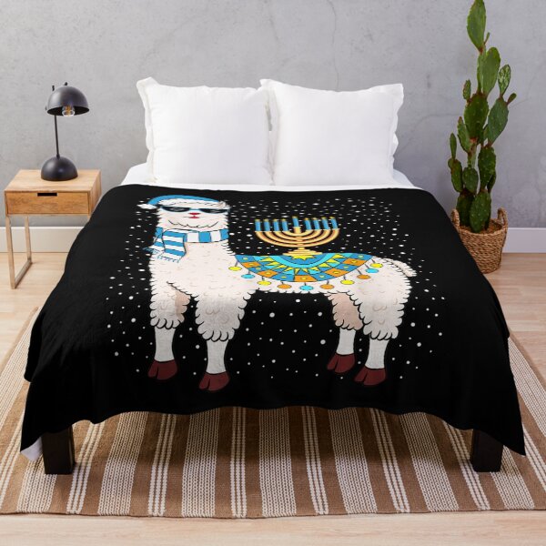 Item preview, Llama With Jewish Hanukkah Chanukah Menorah designed and sold by whitneyiott9632.