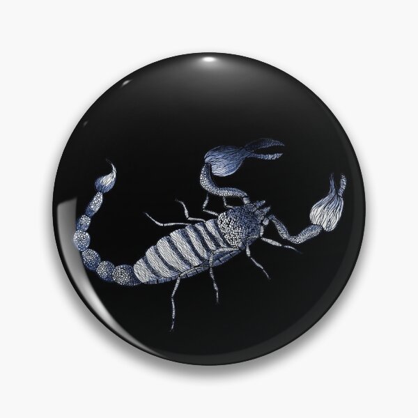Item preview, Scorpio Art Hand Drawing designed and sold by mythandframe.