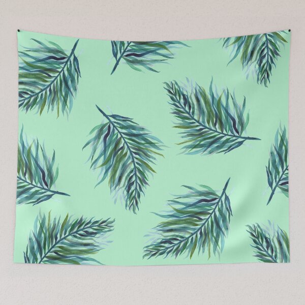 Item preview, Swaying Palms - mint designed and sold by LSMwatercolour.