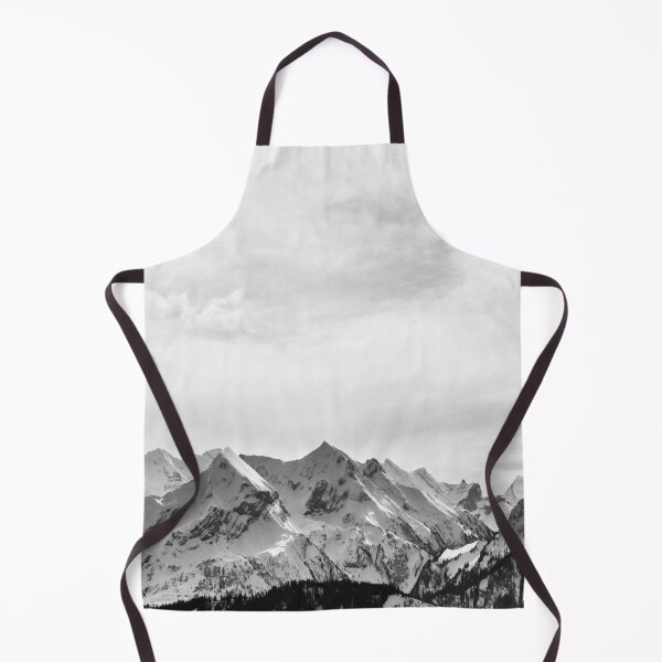 Item preview, Black and white dark snow mountains designed and sold by August-E.