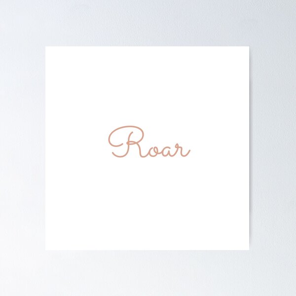 Item preview, Roar in Rose Gold designed and sold by pinkfantasy.