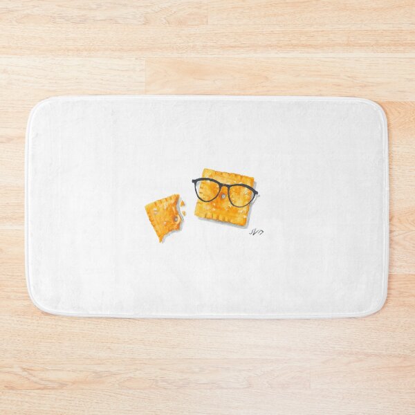 Item preview, Hipster Cheese Cracker designed and sold by sarahvogelart.
