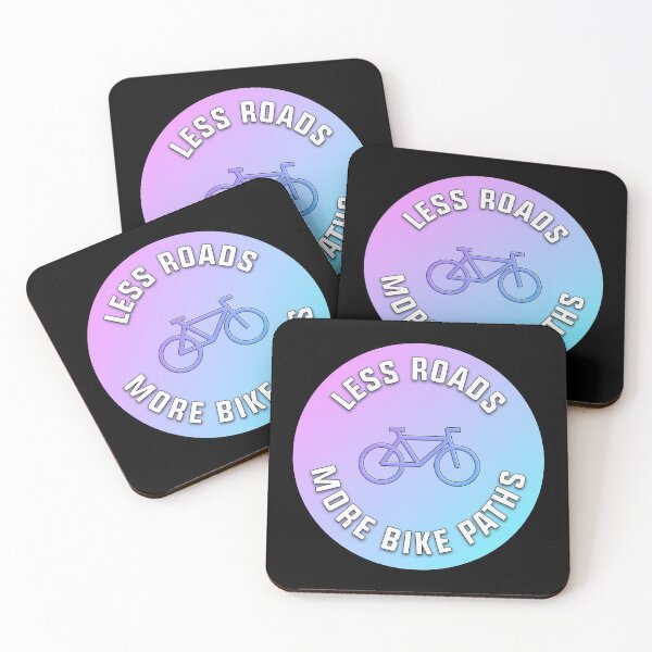 Item preview, Less Roads More Bike Paths designed and sold by Picket Club.