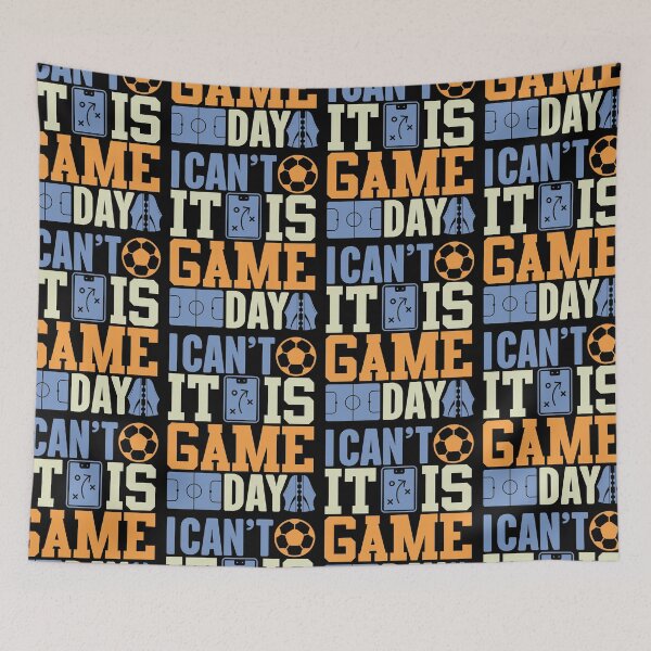 Item preview, I Can't It's Game Day | Men's Soccer designed and sold by GravitiTees.