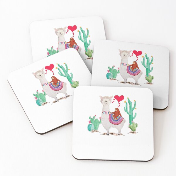 Item preview, Sloth Loves Llama designed and sold by whitneyiott9632.