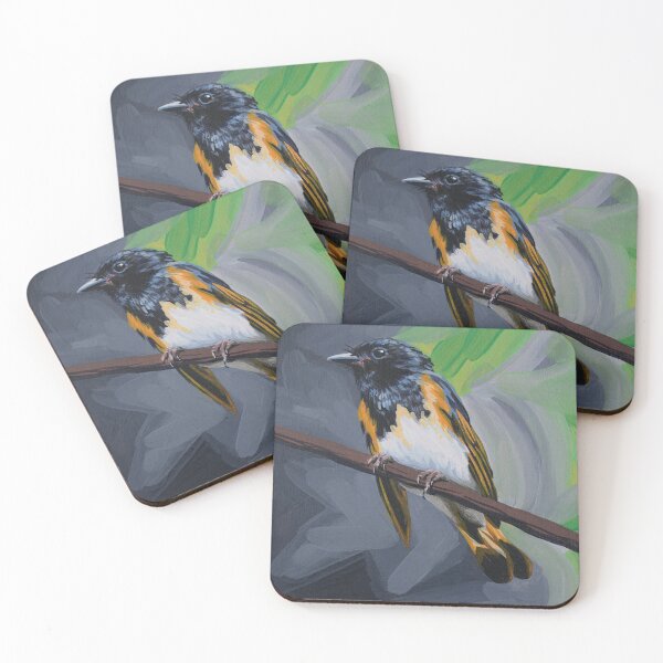 Item preview, American Redstart designed and sold by LauraWolfArtist.