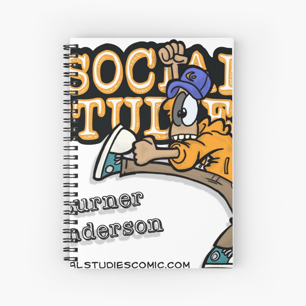Item preview, Spiral Notebook designed and sold by Social-Studies.
