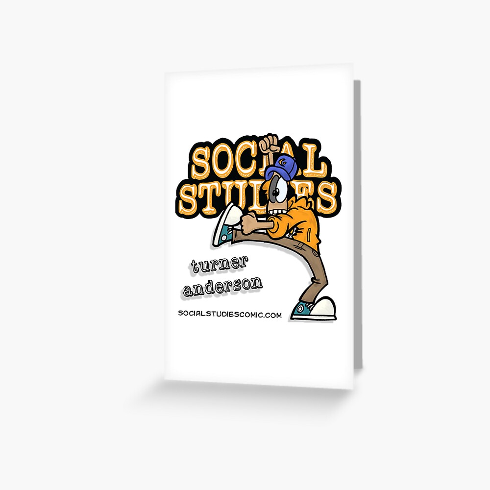 Item preview, Greeting Card designed and sold by Social-Studies.