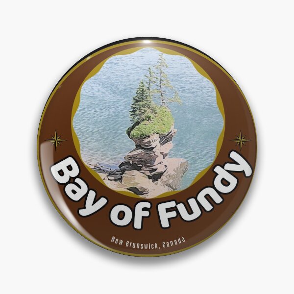 Item preview, Bay of Fundy Badge designed and sold by JosephTHooper.