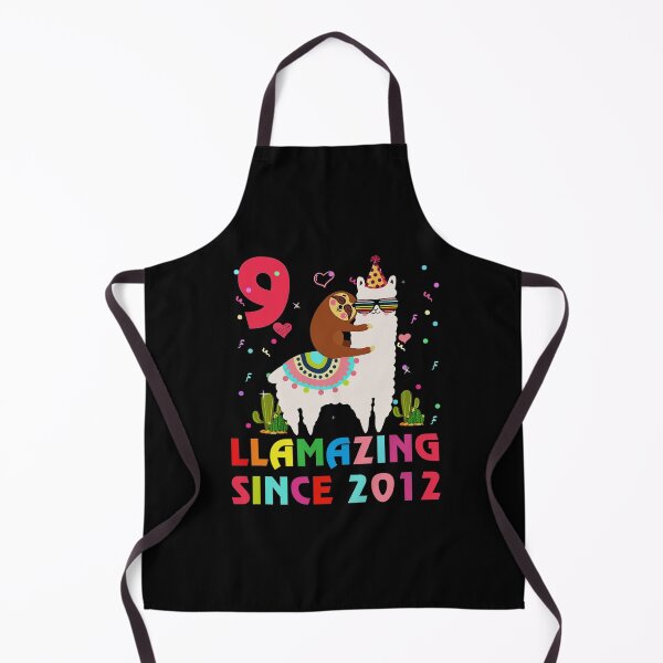 Item preview, Llamazing Since 2011, 9 Years Old Sloth Riding Llama designed and sold by whitneyiott9632.