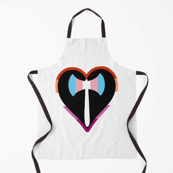 Item preview, trans lesbian heart labrys designed and sold by roryrabs.