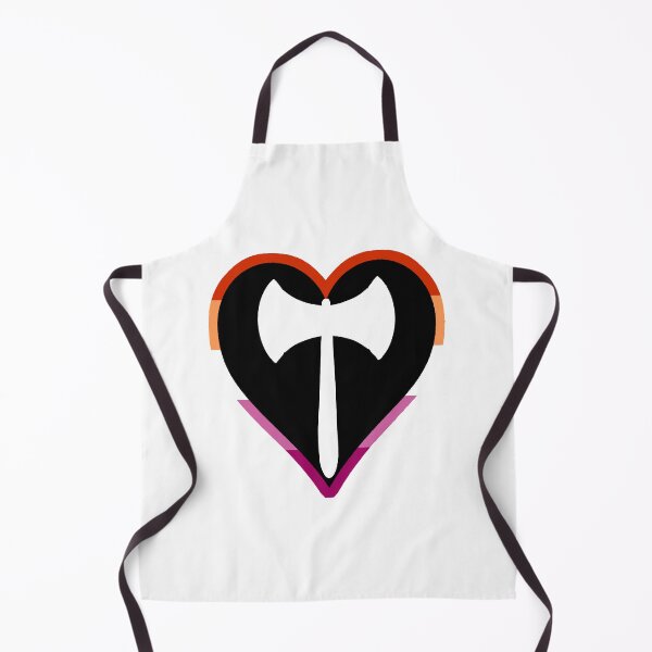 Item preview, lesbian heart labrys designed and sold by roryrabs.
