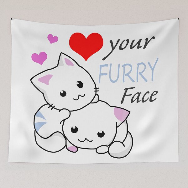 Item preview, Love Your Furry Face designed and sold by Mrspink16.