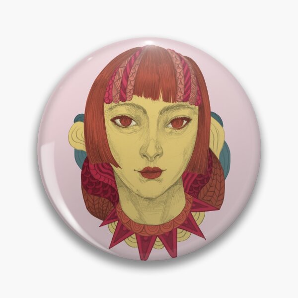 Item preview, Cool Intricate Pencil Drawing Lady designed and sold by papererwin.