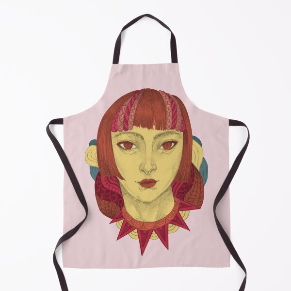 Item preview, Cool Intricate Pencil Drawing Lady designed and sold by papererwin.