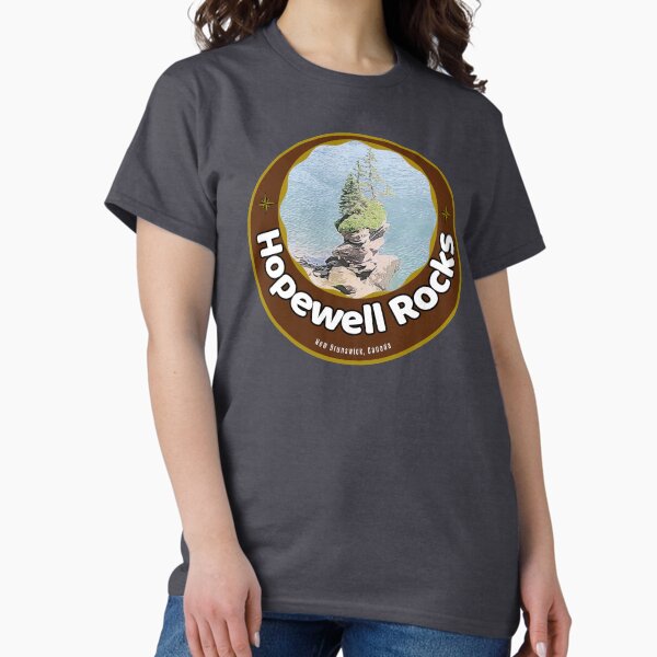 Item preview, Hopewell Rocks Badge designed and sold by JosephTHooper.
