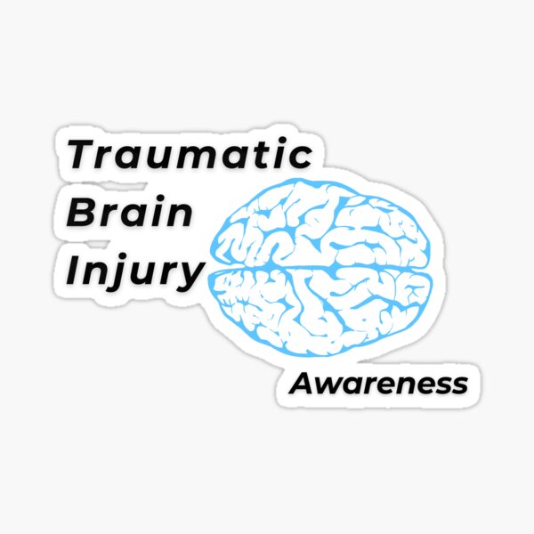 Item preview, Traumatic Brain Injury Awareness (Black Text) designed and sold by Juan Terrazas.
