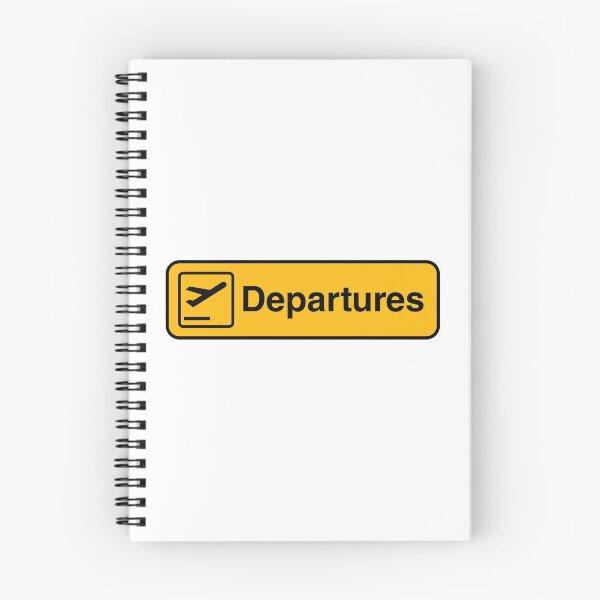 Item preview, Departures Airport Sign designed and sold by fromthereco.