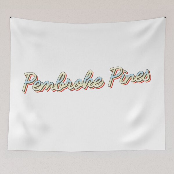 Item preview, Pembroke Pines College Town Script 1 designed and sold by Lokalista.