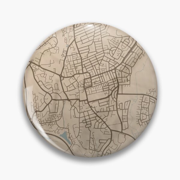 Item preview, Kettering Sepia Map designed and sold by CPTVDesign.