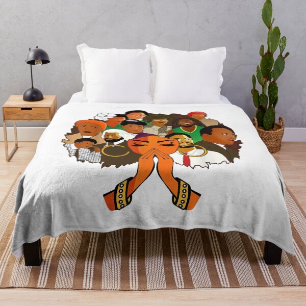 Item preview, Powerful Roots Black History Month Leaders Afro Melanin Girl designed and sold by Jumbodeals.