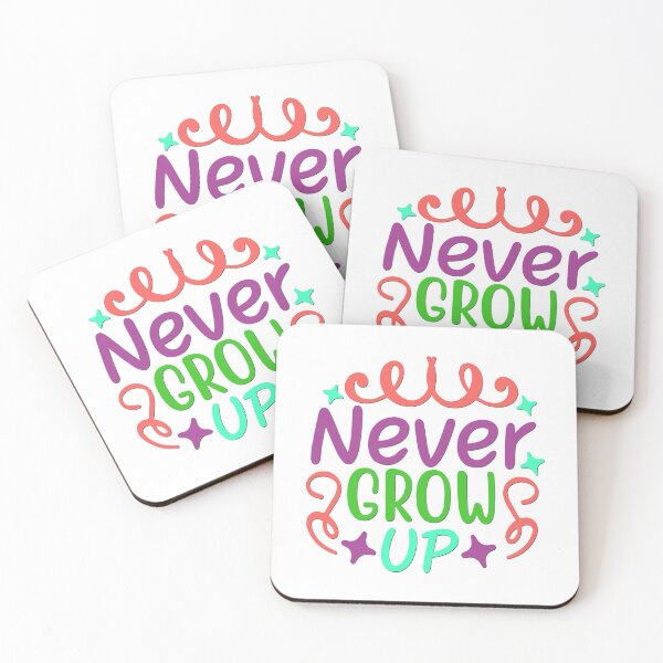 Item preview, Never Grow Up designed and sold by BandMomDesigns.