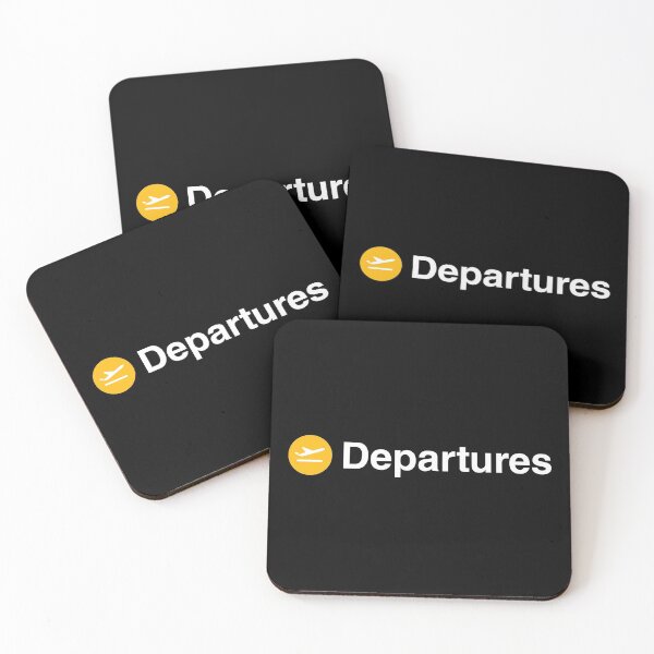 Item preview, Departures Airport Sign designed and sold by fromthereco.