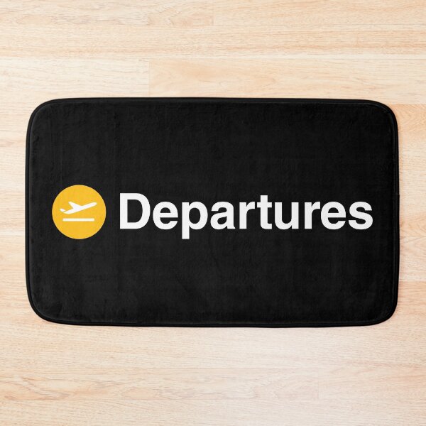 Item preview, Departures Airport Sign designed and sold by fromthereco.