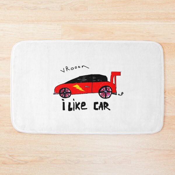 Item preview, I like Car Primitive Child Drawing designed and sold by BankrobberGus.