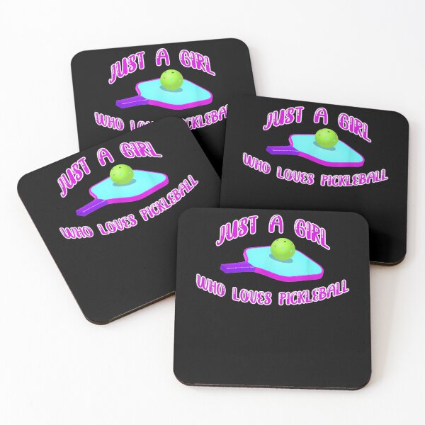 Item preview, Just A Girl Funny Pickleball Paddles Gift  designed and sold by aguilaro.