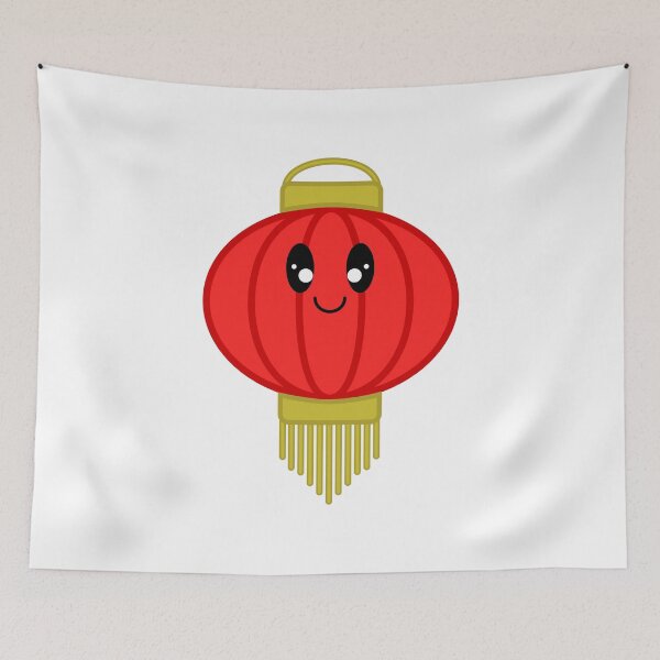 Item preview, Cute Paper Lantern in White Background designed and sold by Kelly Leung.