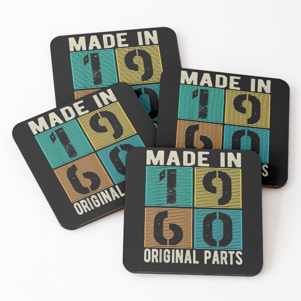 Item preview, Made In 1960 Vintage Retro Original Parts Born 1960 Birthday  designed and sold by aguilaro.